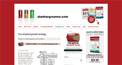 Desktop Screenshot of alanhargreaves.com